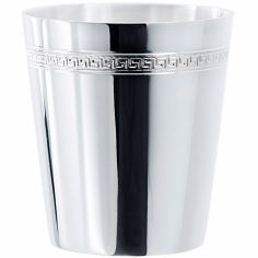 Timbale Grecque personnalisable (métal argenté) - Aubry-Cadoret