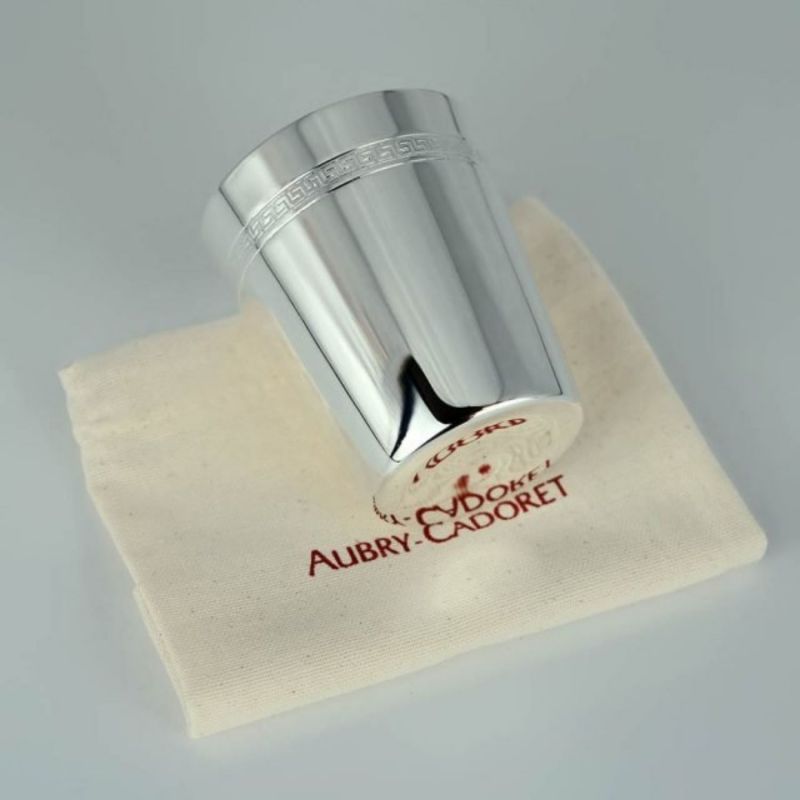 Timbale Grecque personnalisable (métal argenté) Aubry-Cadoret Ambiance 4
