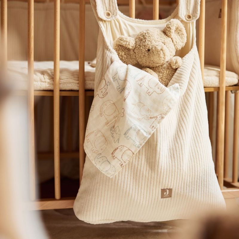 Sac de rangement Cloudy Rib Oatmeal Jollein Ambiance 2