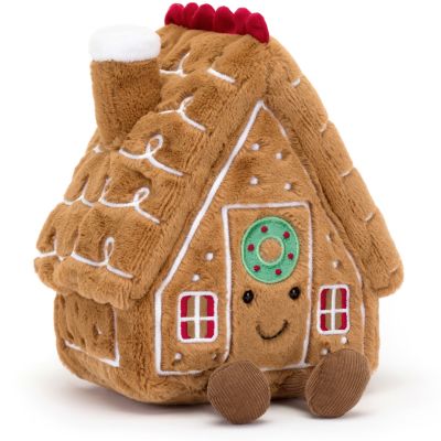 Peluche Amuseable Gingerbread House (22 cm)  par Jellycat