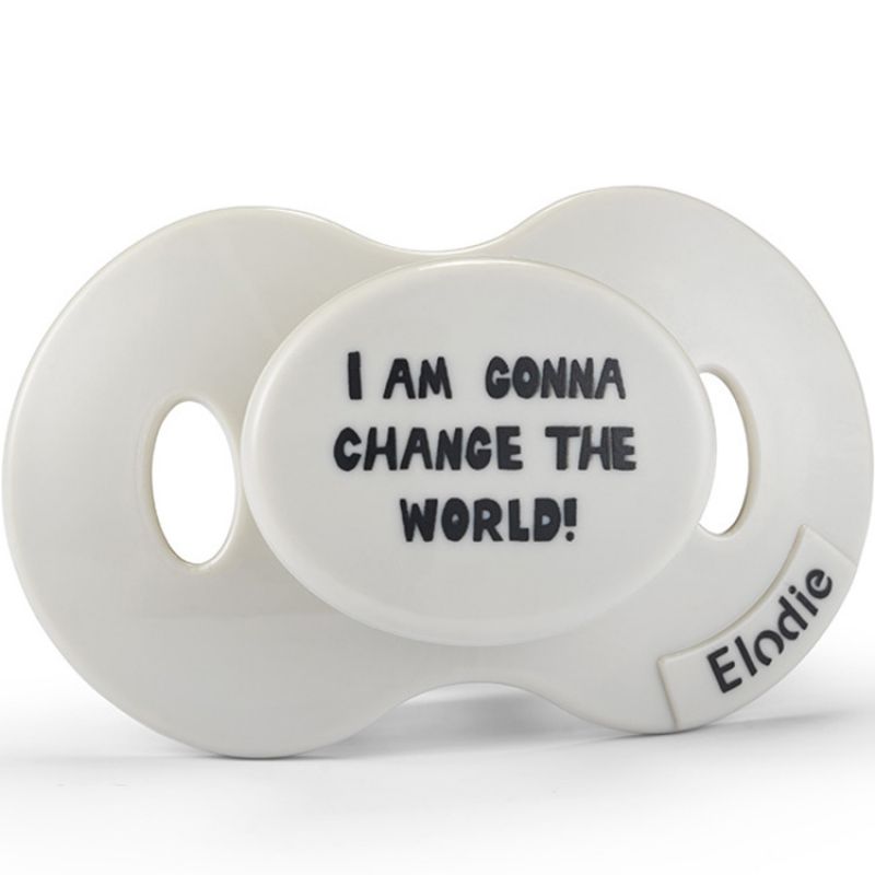 Sucette physiologique Change The World (3 mois et +) Elodie Details