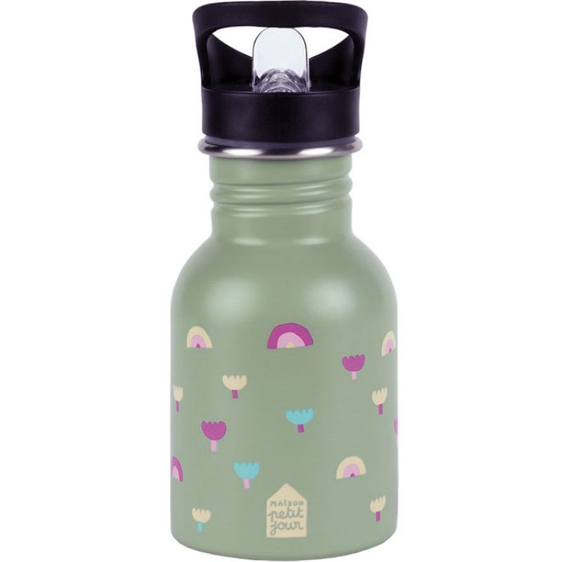 Gourde en inox Les arcs-en-ciel (350 ml) Maison Petit Jour