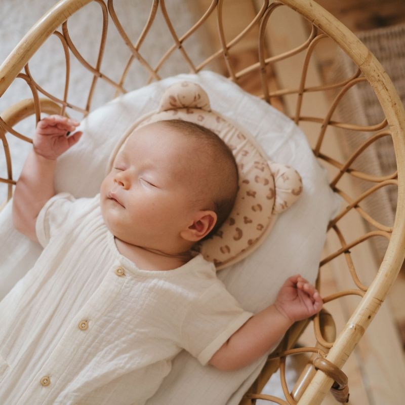 Coussin cale tête P'tit Panda Jersey Léopard Candide Ambiance 2