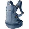 Porte-bébé Harmony Mélange Tissé Chiné Bleu - Reconditionné BabyBjörn Produit 1