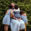 Porte-bébé Harmony Mélange Tissé Chiné Bleu - Reconditionné BabyBjörn Produit 3