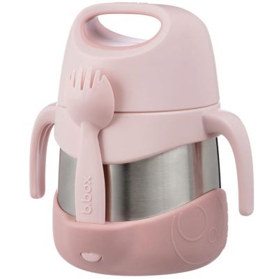 Boîte à repas isotherme avec fourchette Blush Crush (335 ml) B.Box