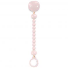 Attache sucette silicone Colour Essence rose - Suavinex