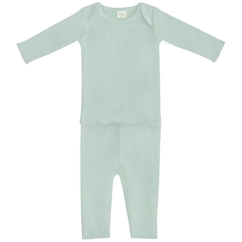 Ensemble 2 pièces Roman Green (0-3 mois) Mushie Produit 1