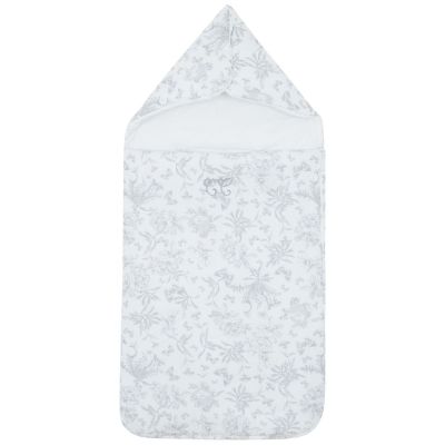 Nid d'ange passe sangle Toile de Jouy gris Tartine et Chocolat
