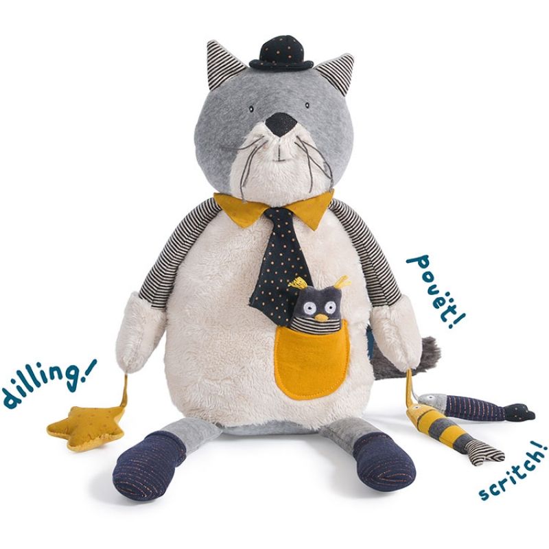 Chat d'activités Les Moustaches Moulin Roty