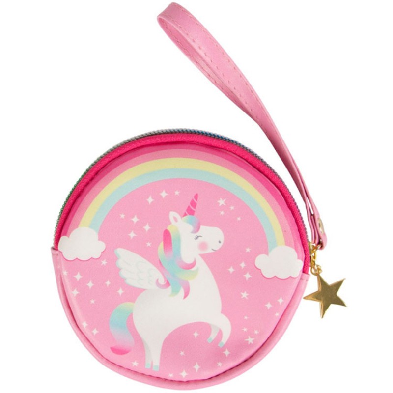 Porte monnaie Betty la licorne arc-en-ciel sass & belle