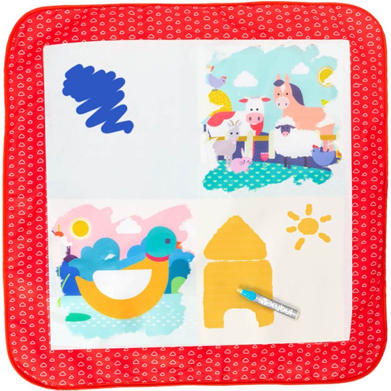 Tapis de coloriage Aqua magique + 2 stylos Oxybul
