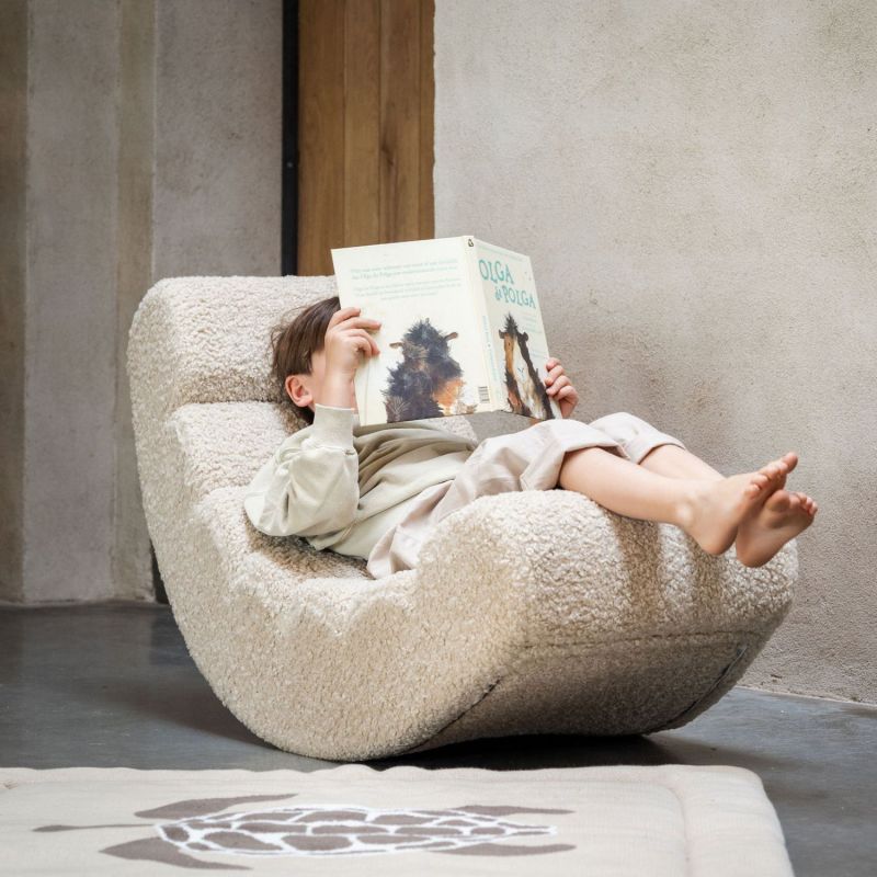 Fauteuil à bascule Banane Sheep Quax Ambiance 2