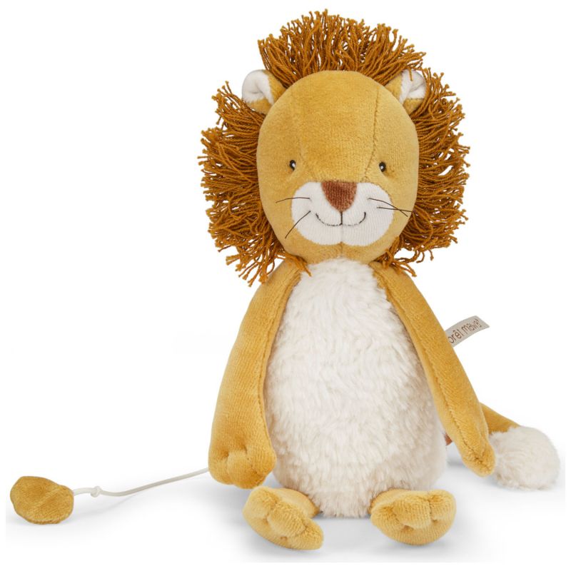 Peluche musicale Lion Mamba La forêt Mawa (28 cm) Moulin Roty Produit 1