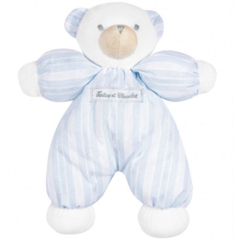Peluche ours bleu Collection 1977 (25 cm) Tartine et Chocolat