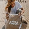 Sac cabas XL velours A la vie à l'amour Zakuw Ambiance 2