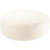 Pouf ours et repose-pieds Cream White molletonné Wigiwama Produit 4