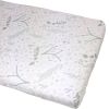 Drap housse en coton bio Yukari Tilleul (60 x 120 cm) - Kadolis