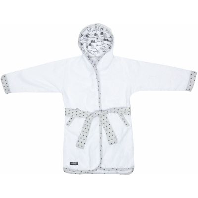 Peignoir Petites Maisons 18 36 Mois Luma Babycare