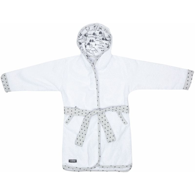 Peignoir Petites maisons (18-36 mois) Luma Babycare