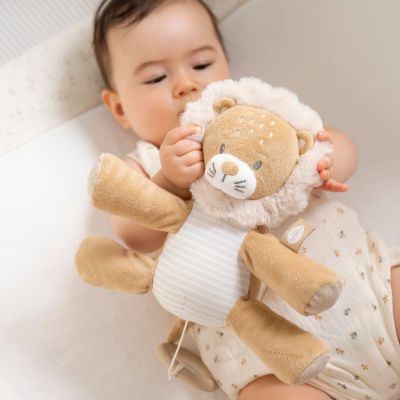 Peluche musicale Ernest le Lion (30 cm)