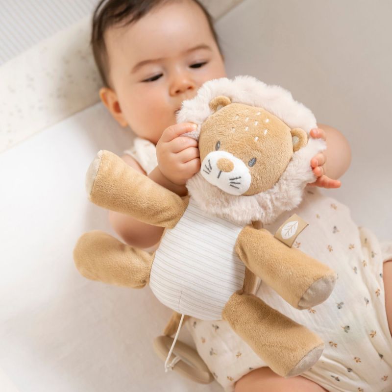 Peluche musicale Ernest le Lion (30 cm) Nattou Ambiance 2