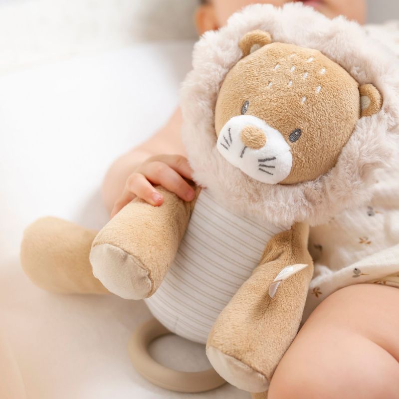 Peluche musicale Ernest le Lion (30 cm) Nattou Ambiance 3