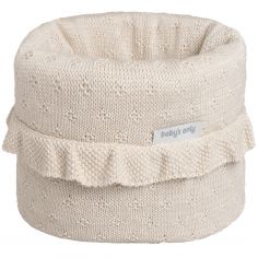 Panier de toilette Mood Warm linen (20 x 20 cm) - Baby's Only