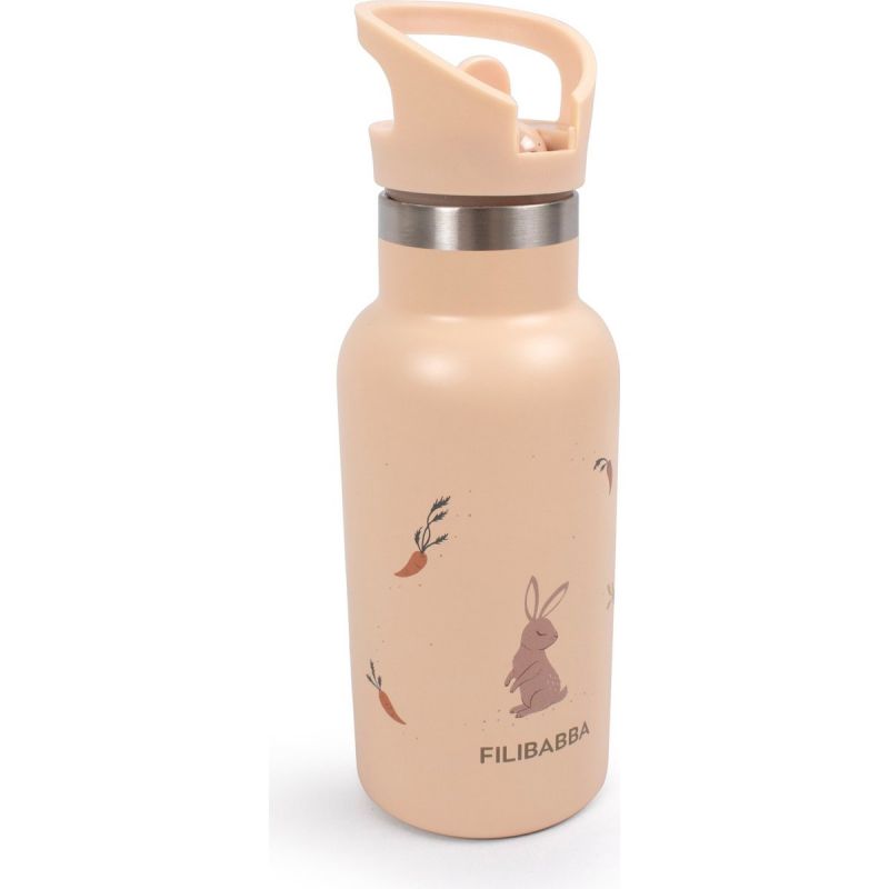 Gourde en acier inoxydable Lapin Filibabba Produit 1