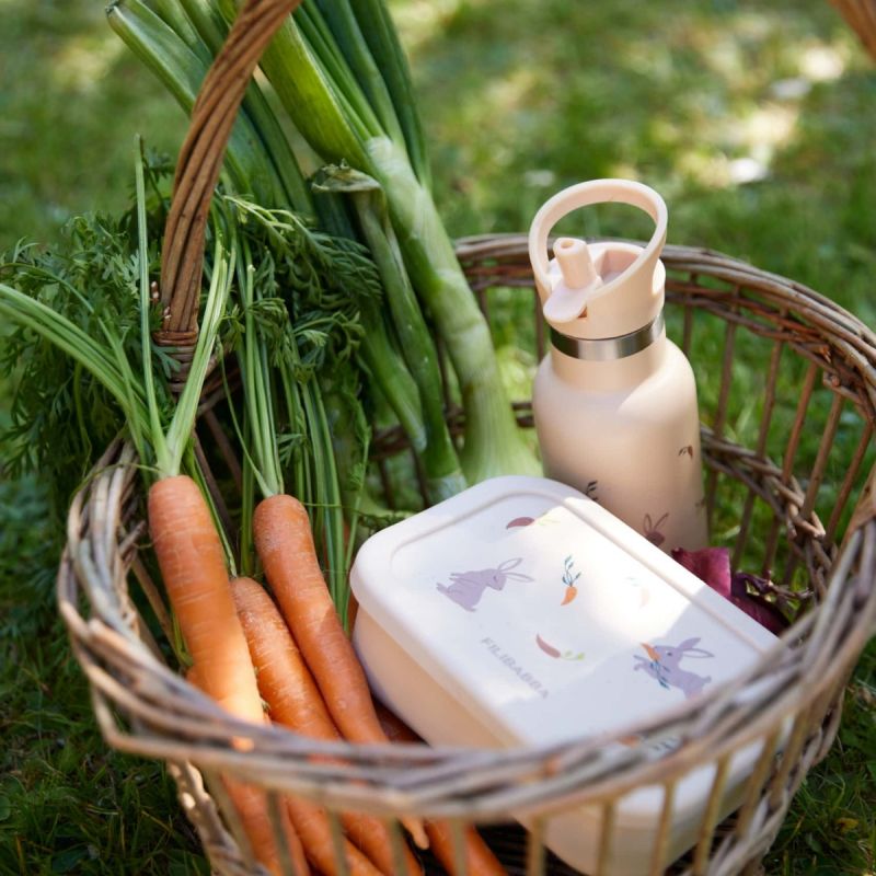 Gourde en acier inoxydable Lapin Filibabba Ambiance 3