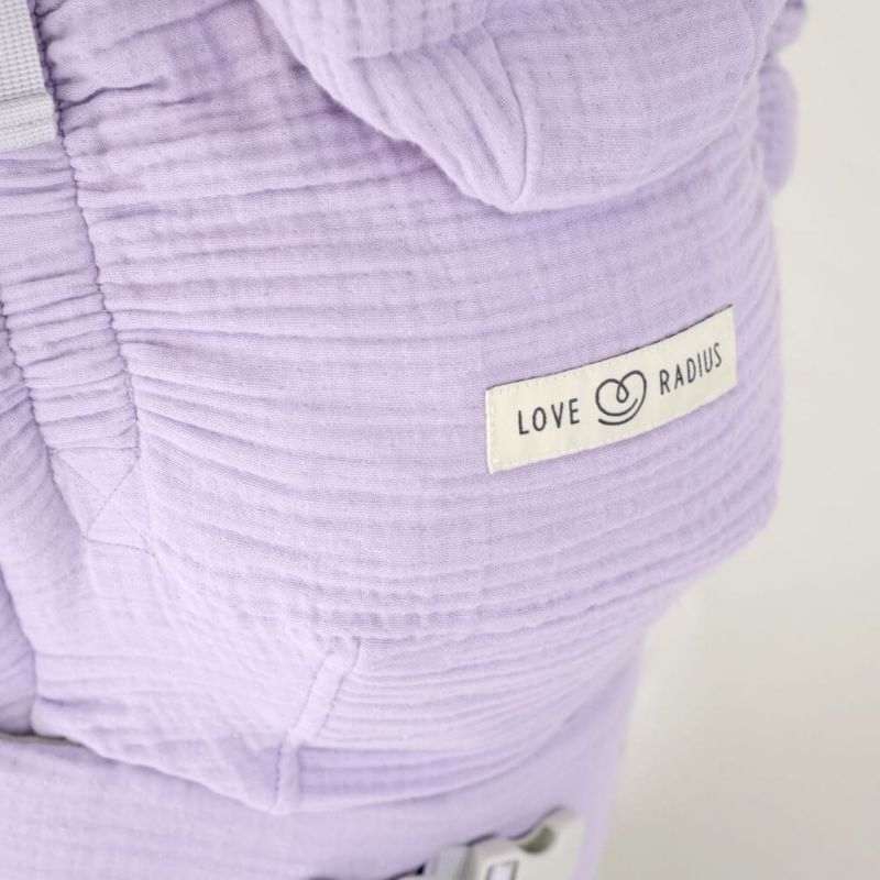 Porte bébé HoodieCarrier 2 Lilas Love Radius Ambiance 8