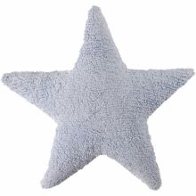 Coussin étoile bleu (50 x 50 cm)  par Lorena Canals