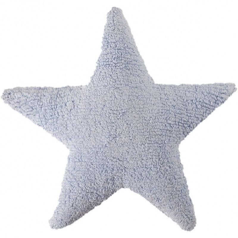 Coussin étoile bleu (50 x 50 cm) Lorena Canals