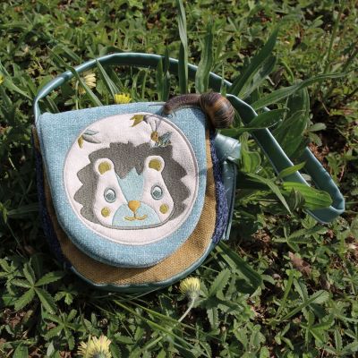 Sac bandoulière enfant Tchikis 3 Lion Criquet
