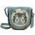 Variation Bleu, blanc, vert du produit Sac bandoulière enfant Tchikis 3 Lion Criquet de la marque L'oiseau bateau