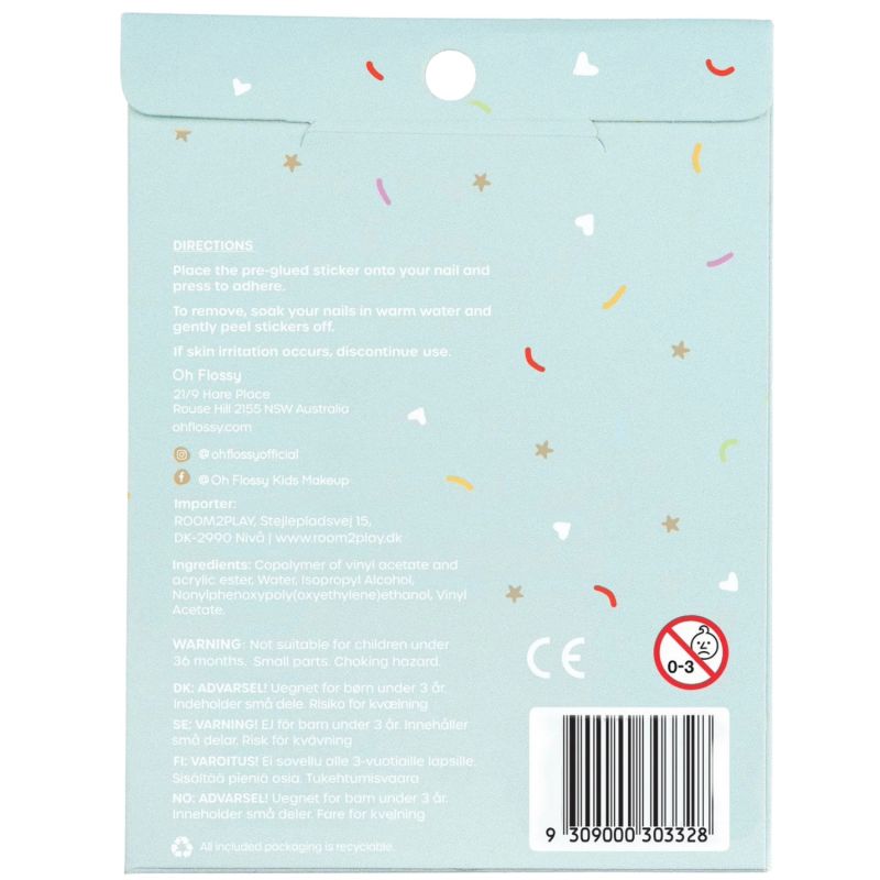 Stickers pour ongles Ciel Oh Flossy Packaging 2