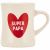Variation Rouge, écru du produit Mug Super Papa de la marque Atelier Wagram