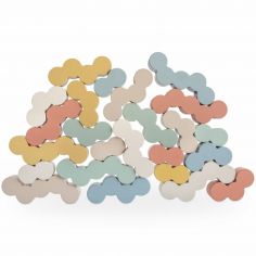 Blocs d'équilibre en bois (24 pièces) - Mushie