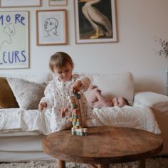 Blocs d'équilibre en bois (24 pièces)