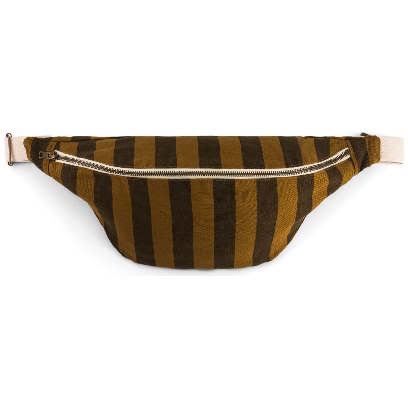 Sac banane rayée Cumin-Noir Rose in April Produit 1