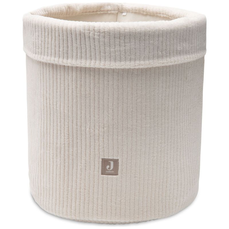 Panier de rangement Cloudy Rib Oatmeal (35 x 30 cm) Jollein Produit 1