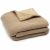 Variation Marron du produit Couverture Basic Knit Hazel-Fleece (75 x 100 cm) de la marque Jollein