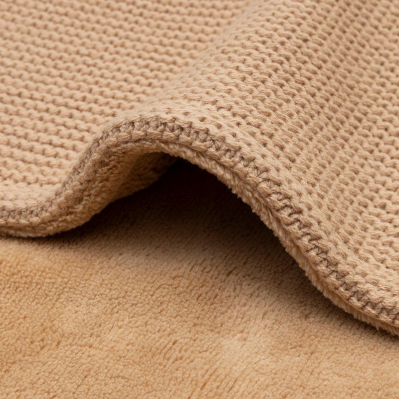 Couverture Basic Knit Hazel-Fleece (75 x 100 cm) Jollein Produit 6