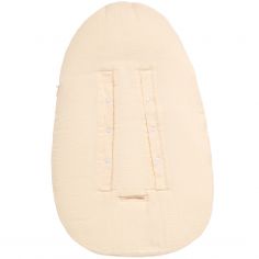 Nid d'ange passe sangle en gaze de coton Vanille