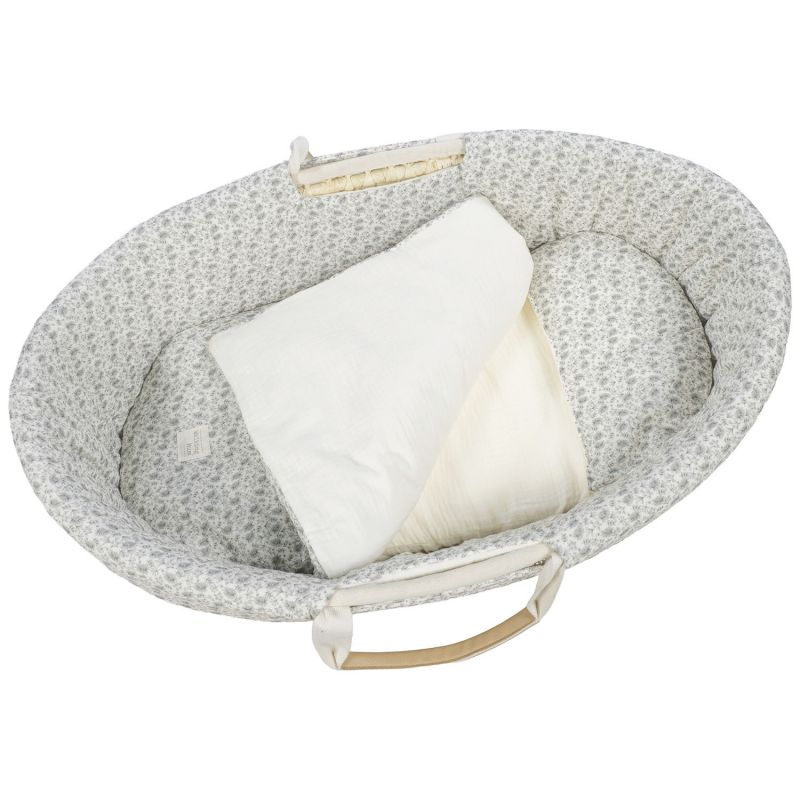 Habillage Berceau Moïse Gala Mint Walking Mum Produit 5