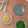 Coffret 3 assiettes en verre X Duralex Misty green Béaba Ambiance 6