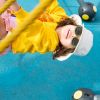 Casquette anti-UV protège nuque Camper Naturel (1-2 ans)  par KI et LA