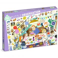 Puzzle d'observation La fête d'anniversaire (54 pièces) - Djeco