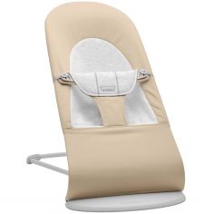 Transat Balance Soft coton-jersey Beige-gris Beige-gris - BabyBjörn