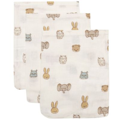 Lot de 3 gants de toilette Jollies